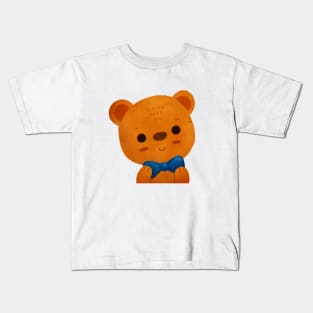 Bear with bowtie Kids T-Shirt